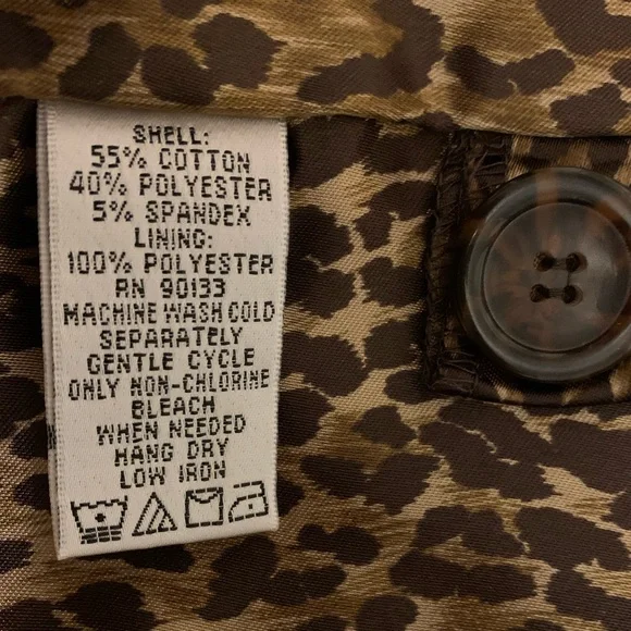 QVC Joan Rivers Classic Trench Raincoat Size Small - Picture 8 of 8